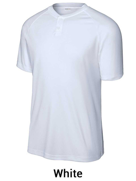 Adult/Youth "Brave" Two-Button Decorated Baseball League Jersey - Order League Baseball Admin Products All Sports Uniforms