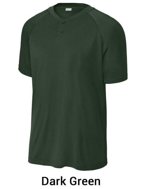 Adult/Youth "Brave" Two-Button Decorated Baseball League Jersey - Order League Baseball Admin Products All Sports Uniforms