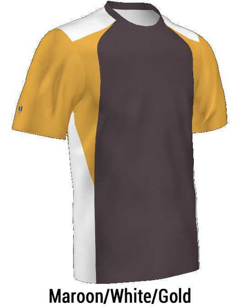 Adult/Youth "Refraction" Sublimated Baseball League Jersey - Order League Baseball Admin Products All Sports Uniforms