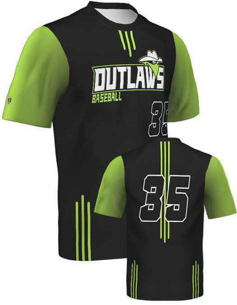 Adult/Youth "Tri-Tourney" Sublimated Baseball League Jersey - Order League Baseball Admin Products All Sports Uniforms
