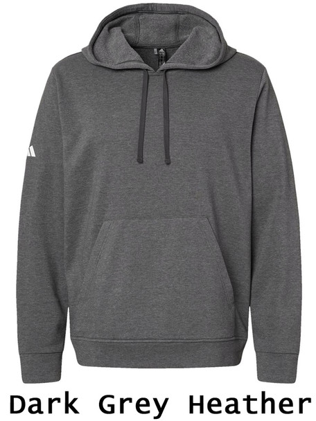 Adult Adidas Fleece Hooded Coaches Pullover