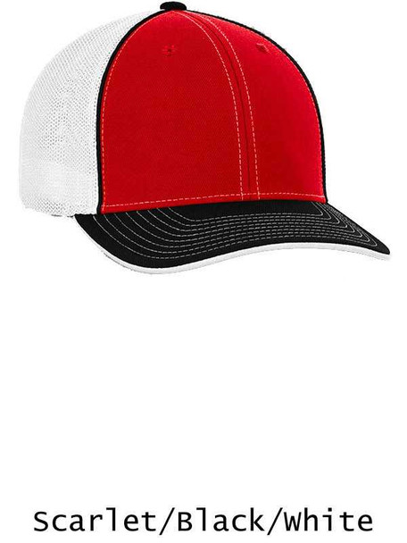 Tri-Color Trucker Mesh Moisture Control Baseball League Cap League Baseball Admin Products All Sports Uniforms