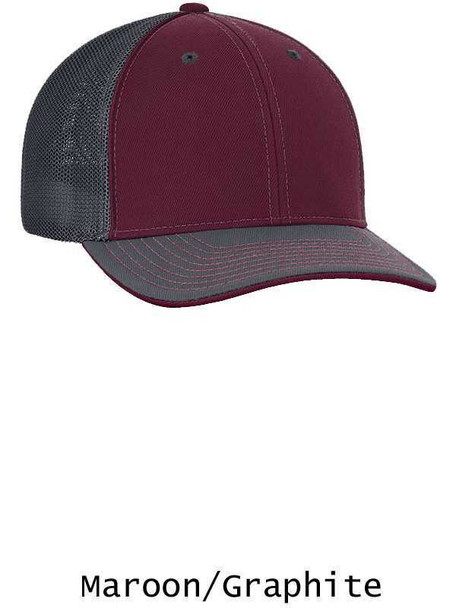 Trucker Mesh Moisture Control Baseball League Cap - Order League Baseball Admin Products All Sports Uniforms