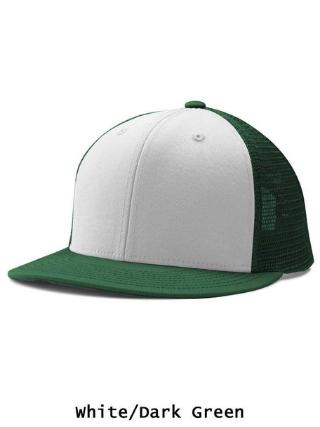 Trucker Snapback Two-Tone Baseball League Cap - Order League Baseball Admin Products All Sports Uniforms