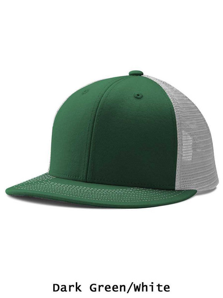 Trucker Snapback Two-Tone Baseball League Cap - Order League Baseball Admin Products All Sports Uniforms