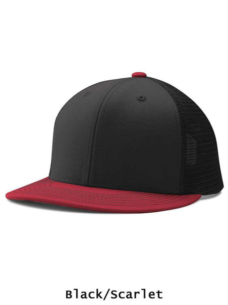 Trucker Snapback Two-Tone Baseball League Cap - Order League Baseball Admin Products All Sports Uniforms