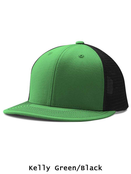 Trucker Snapback Two-Tone Baseball League Cap - Order League Baseball Admin Products All Sports Uniforms