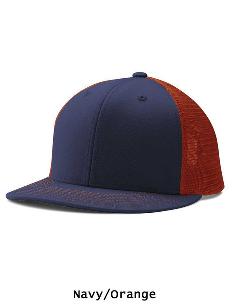 Trucker Snapback Two-Tone Baseball League Cap - Order League Baseball Admin Products All Sports Uniforms