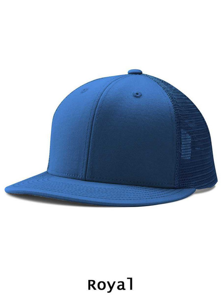 Trucker Snapback Solid Baseball League Cap - Order League Baseball Admin Products All Sports Uniforms