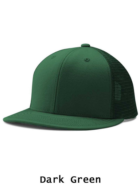 Trucker Snapback Solid Baseball League Cap - Order League Baseball Admin Products All Sports Uniforms