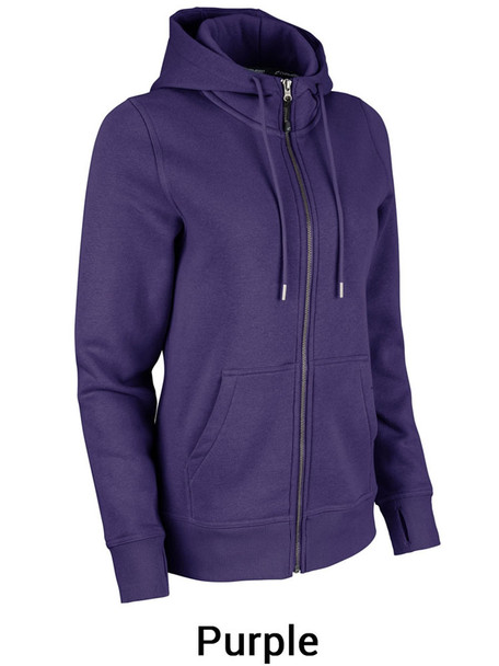 Womens "Victory" 8.1oz 60/40 Full Zip Hoodie Set