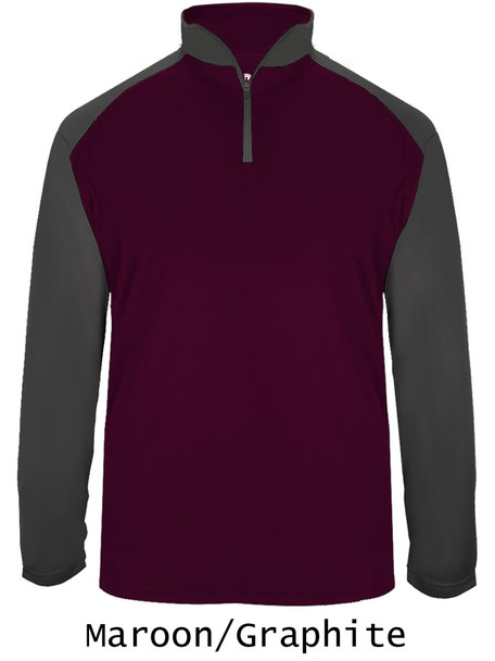 Adult "Super Soft Double Team" 1/4 Zip Basketball Shooting Shirt