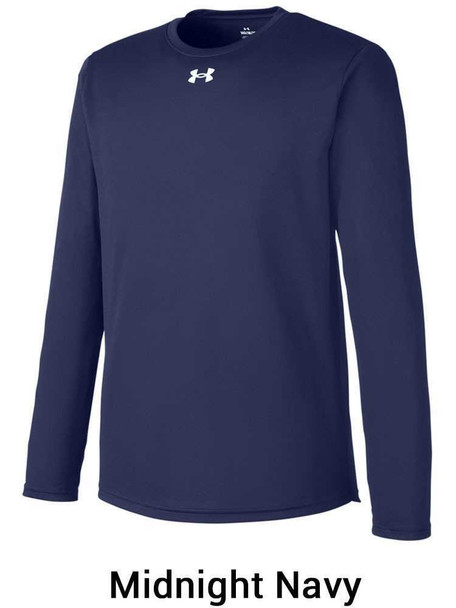 Adult Under Armour "Long Sleeve Fuse" Basketball Shooting Shirt Adult Long Sleeve Shooting Shirts All Sports Uniforms