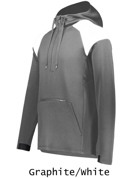 Adult "Limitless" 1/4 Zip Performance Mesh Wicking Coaches Hoodie Adult Coaches Pullovers All Sports Uniforms