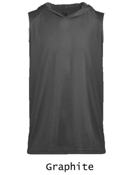 Youth "Sleeveless Bravo" Performance Hoodie Tee Youth All Sports Uniforms