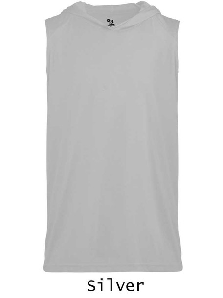 Youth "Sleeveless Bravo" Performance Hoodie Tee Youth All Sports Uniforms