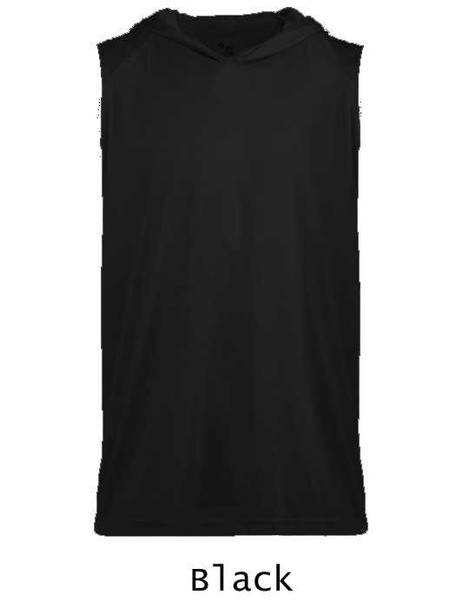 Youth "Sleeveless Bravo" Performance Hoodie Tee Youth All Sports Uniforms