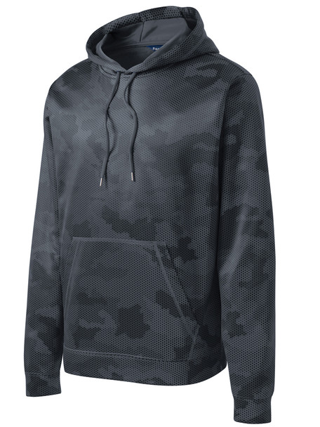 Adult "Camo Hex" Performance Wicking Hoodie
