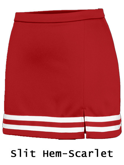 Girls Champion "Slit Hem" Double Knit Skirt