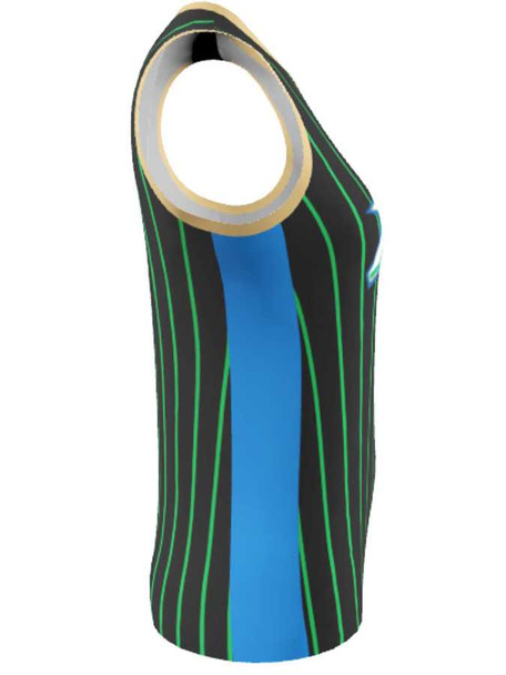 Quick Ship - Womens/Girls "Chain" Custom Sublimated Reversible Basketball Uniform Control Series Womens Reversible Basketball All Sports Uniforms