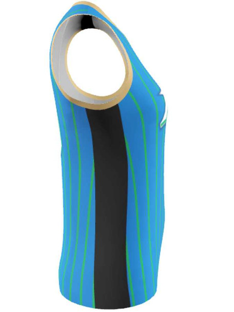 Quick Ship - Womens/Girls "Chain" Custom Sublimated Reversible Basketball Uniform Control Series Womens Reversible Basketball All Sports Uniforms