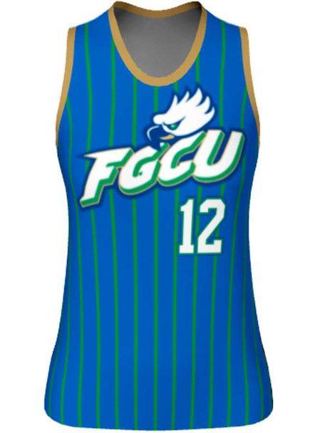 Quick Ship - Womens/Girls "Chain" Custom Sublimated Reversible Basketball Uniform Control Series Womens Reversible Basketball All Sports Uniforms