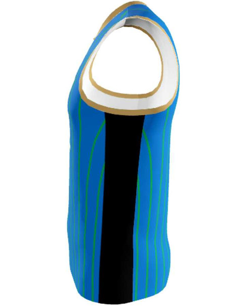 Quick Ship - Adult/Youth "Chain" Custom Sublimated Reversible Basketball Uniform Control Series Adult Reversible Basketball All Sports Uniforms