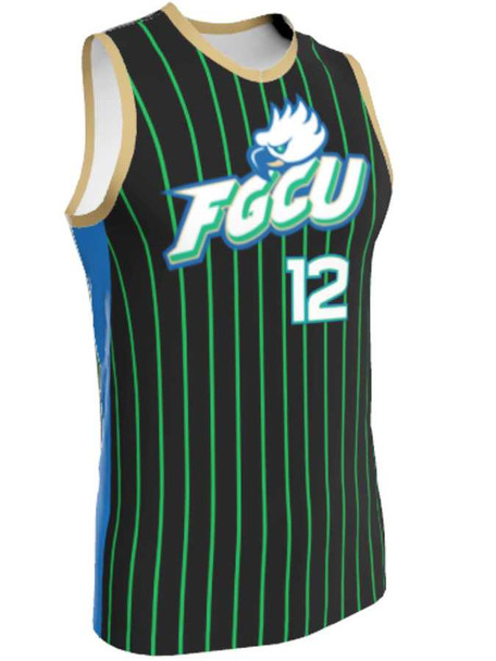 Quick Ship - Adult/Youth "Chain" Custom Sublimated Reversible Basketball Uniform Control Series Adult Reversible Basketball All Sports Uniforms