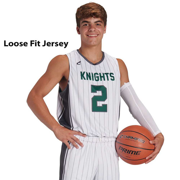 Quick Ship - Adult/Youth "Hangtime" Custom Sublimated Reversible Basketball Uniform Control Series Adult Reversible Basketball All Sports Uniforms