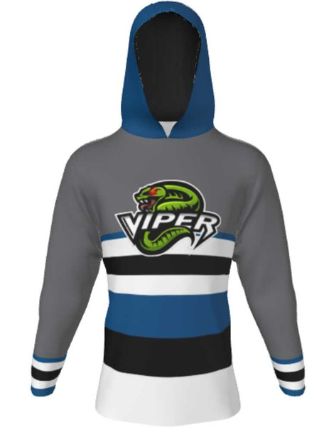 Control Series - Adult/Youth "Steal" Custom Sublimated Long Sleeve Hooded Shooting Shirt Hooded Sublimated Shooting Shirts All Sports Uniforms