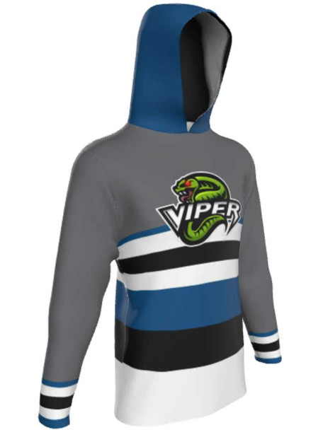Control Series - Adult/Youth "Steal" Custom Sublimated Long Sleeve Hooded Shooting Shirt Hooded Sublimated Shooting Shirts All Sports Uniforms