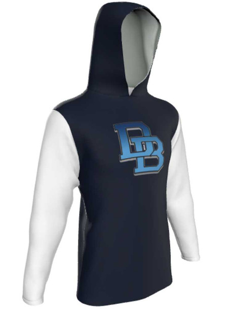 Control Series - Adult/Youth "All Star" Custom Sublimated Long Sleeve Hooded Shooting Shirt Hooded Sublimated Shooting Shirts All Sports Uniforms