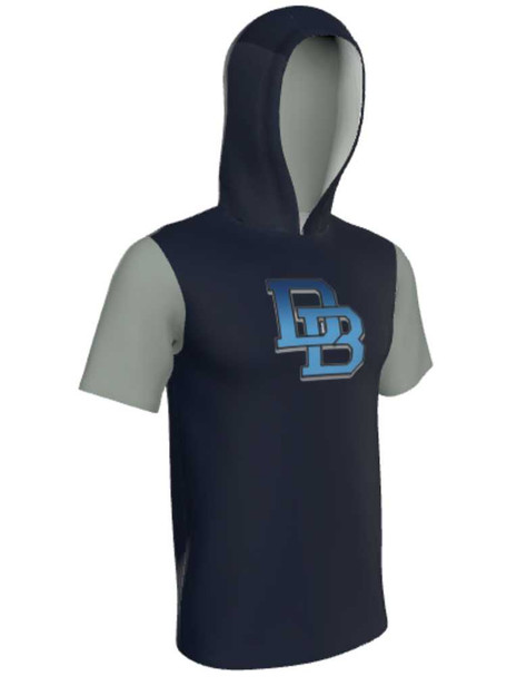 Control Series - Adult/Youth "All Star" Custom Sublimated Short Sleeve Hooded Shooting Shirt Hooded Sublimated Shooting Shirts All Sports Uniforms