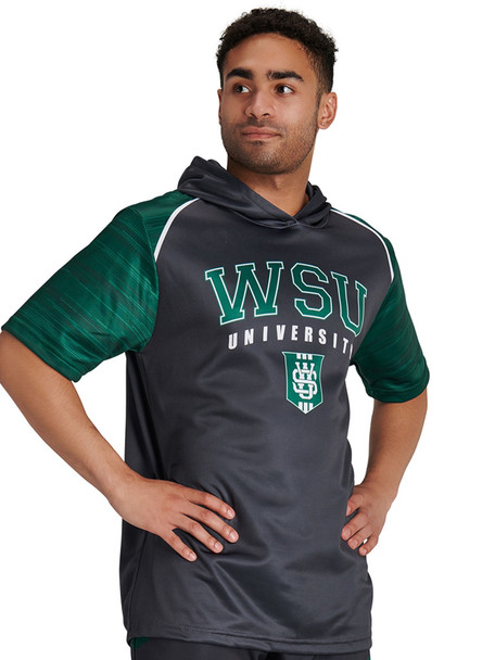 Saver Series - Adult/Youth "Tackle" Custom Sublimated Short Sleeve Hooded Shooting Shirt