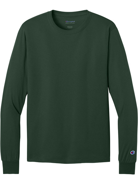 Adult Champion "Classic" 100% Cotton Long Sleeve Tee