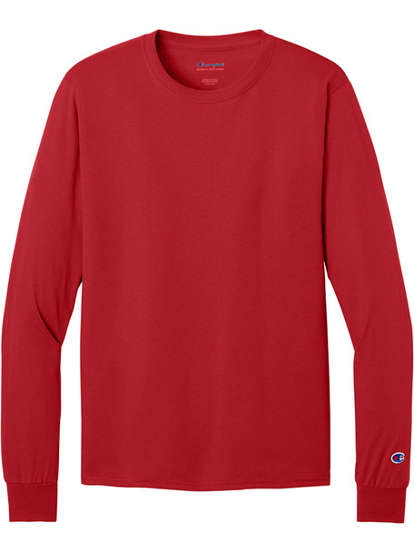Adult Champion "Classic" 100% Cotton Long Sleeve Tee