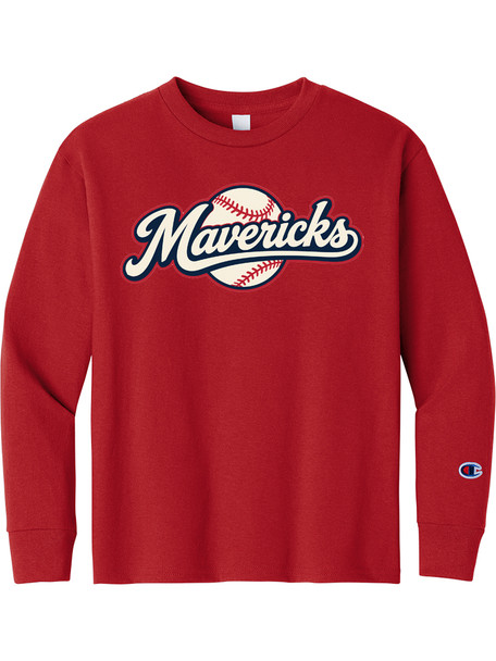 Youth Champion "Classic" 100% Cotton Long Sleeve Tee