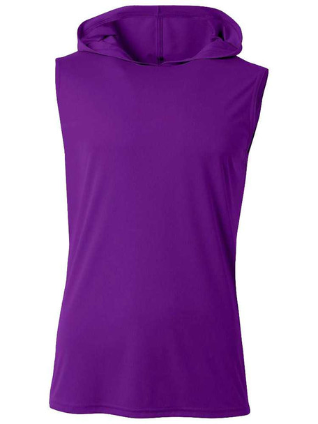 Adult "Sleeveless Terrorize" Performance Wear Wicking Hoodie Tee Adult Tops All Sports Uniforms