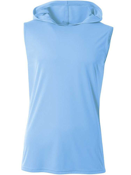 Adult "Sleeveless Terrorize" Performance Wear Wicking Hoodie Tee Adult Tops All Sports Uniforms