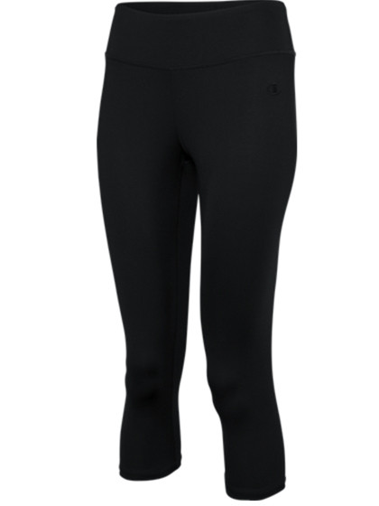 Girls Champion "Contour Capri" 4 Way Stretch Moisture Wicking Capri