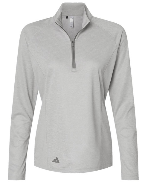 Womens Adidas "Spaced Dye" 1/4 Zip Pullover