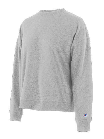 Womens Champion "Powerblend" 9oz 50/50 Crew Set