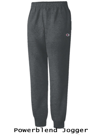 Womens Champion "Powerblend" 9oz 50/50 Crew Set