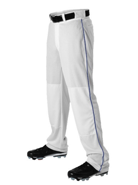 Youth 12 oz Alleson Relaxed Fit "Triple Play" Open Bottom Baseball Pants with Piping