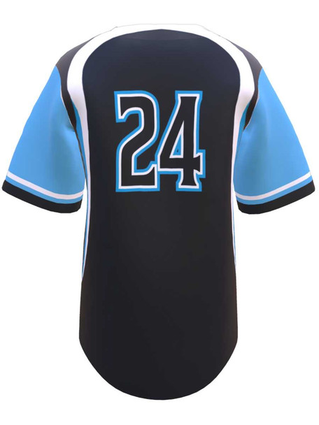 Control Series - "Sacrifice" Custom Sublimated Button Front Baseball Jersey Button Fronts All Sports Uniforms