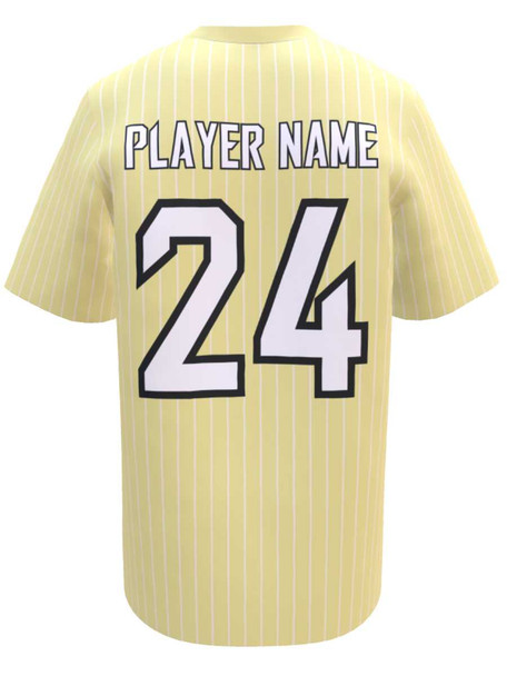 Control Series - "Classic II" Custom Sublimated Baseball Jersey Crew Neck / V-Necks All Sports Uniforms