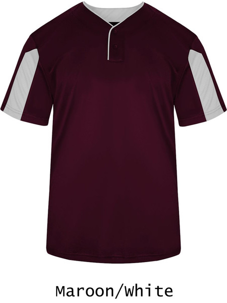 Adult "Breathable Paragon" Two-Button Baseball Jersey