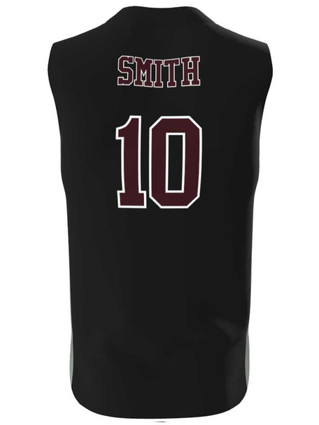 Juice - "Closer" Custom Sublimated Sleeveless Button Front Baseball Jersey Sleeveless All Sports Uniforms