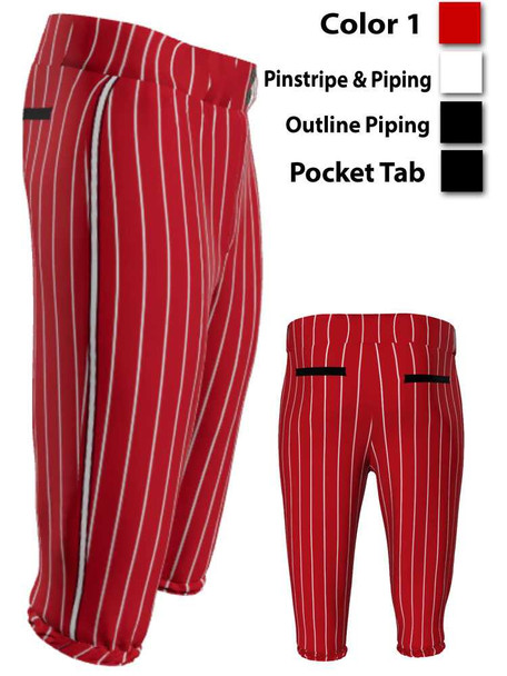 Juice Series - Adult/Youth "Duel" Custom Sublimated Knicker Baseball Pants Knicker Pants All Sports Uniforms