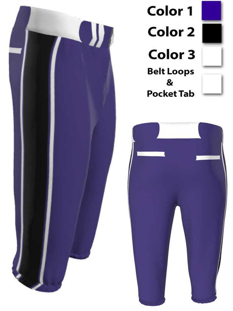 Juice Series - Adult/Youth "Brawl" Custom Sublimated Knicker Baseball Pants Knicker Pants All Sports Uniforms